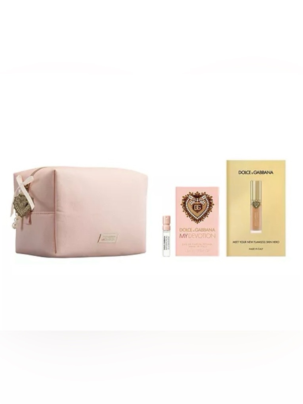 Dolce & Gabbana Light Pink Cosmetic Bag